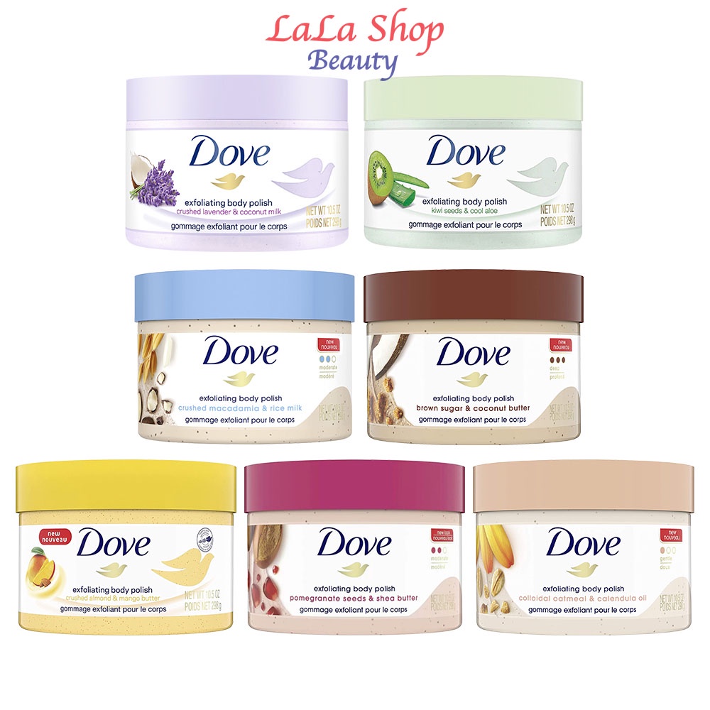 Tẩy tế bào chết Dove Exfoliating Body Polish 298g