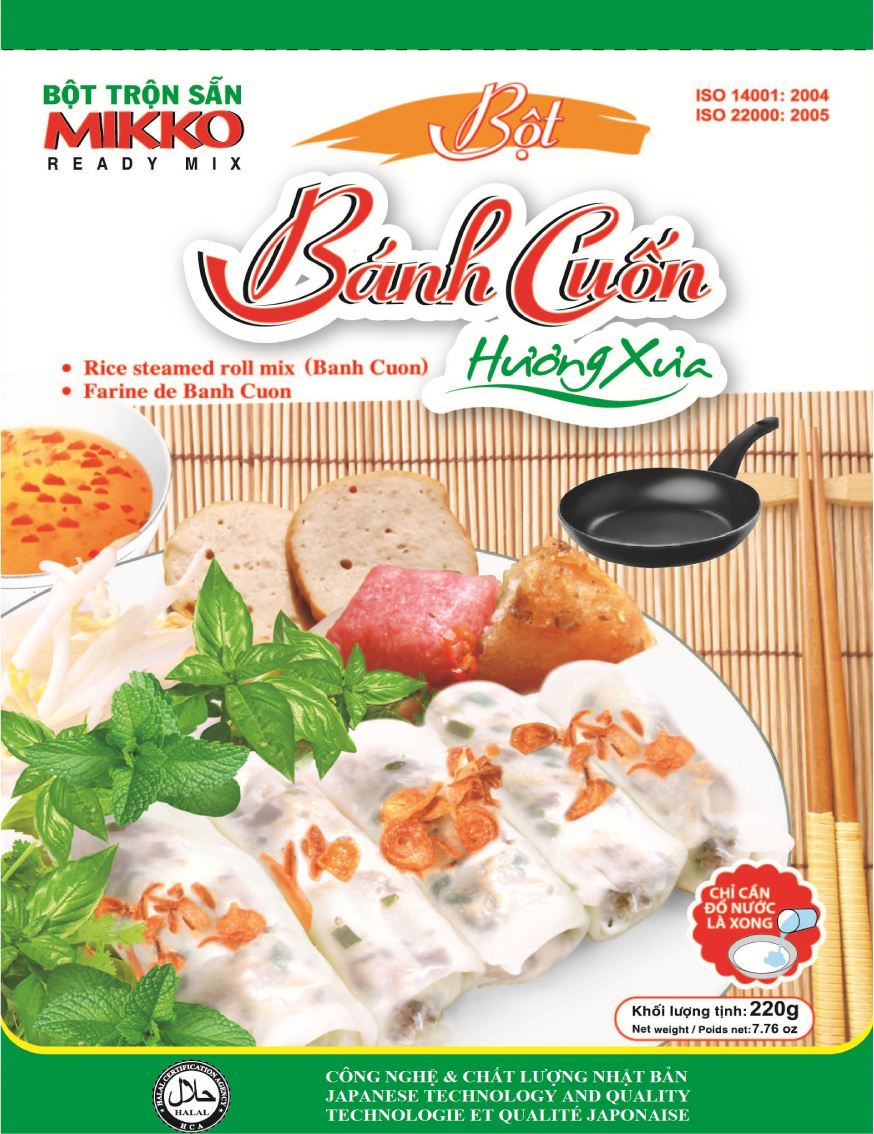 Bột bánh cuốn mikko hương xưa 220g