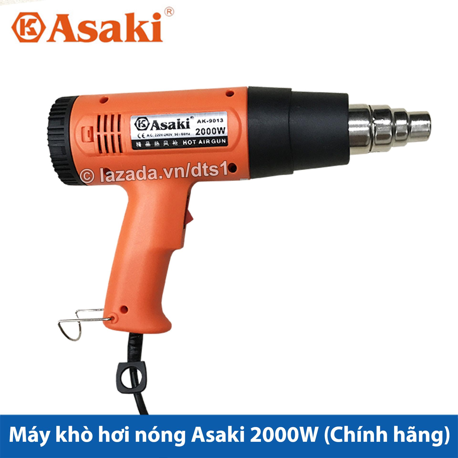 Máy khò hơi nóng asaki 2000w ak-9013 - bảo hành 3 tháng