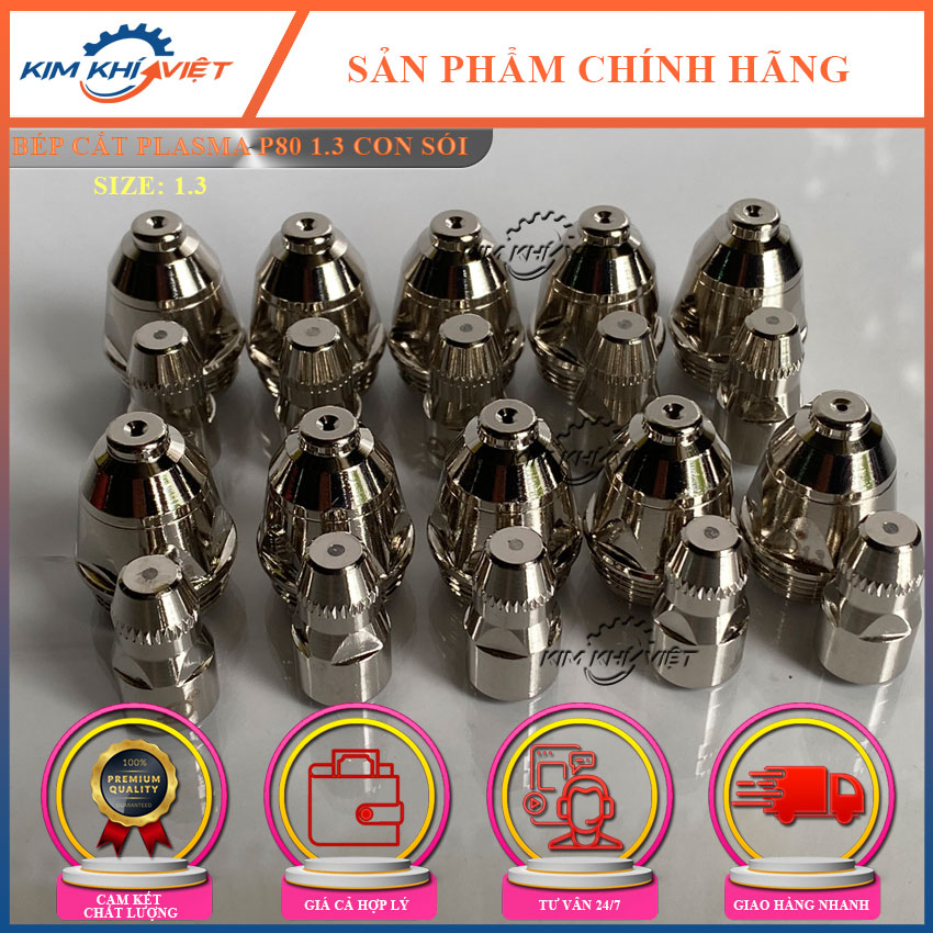 10 bộ bép cắt plasma P80 Blackwolf hàng chính hãng Dùng cho máy cắt Plasma Cam kết hàng đúng mô tả.Chất lượng đảm bảo An toàn đến Sức Khỏe người sử dụng. phụ kiện cắt plasma PA80 p80