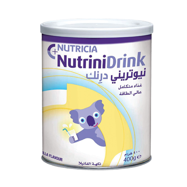 Sữa Nutrinidrink powder Nutricia đủ vị cho trẻ chậm tăng cân hộp 400g