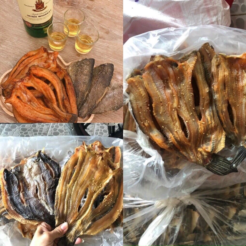 500 gr khô cá lóc cà mau ngon ngọt tự nhiên, khô và mềm vừa chiên
