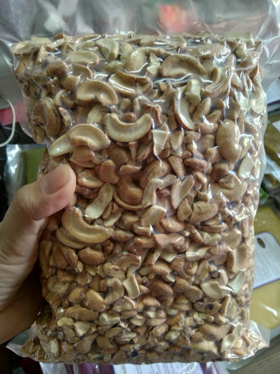 100g hạt điều rang muối vỡ 2, 3