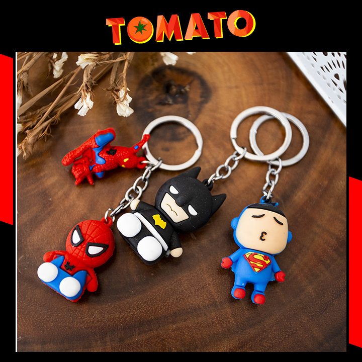 Móc Khóa Hình Thú Ngộ Nghĩnh Nhiều Hình Siêu Cute - Phụ Kiện Tomato