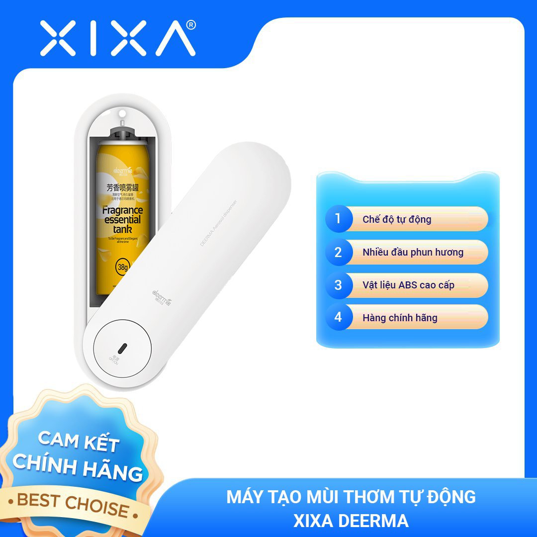 Máy phun tinh dầu hương thơm tự động deerma dem px831, máy tạo mùi thơm xixa deerma kèm tinh dầu