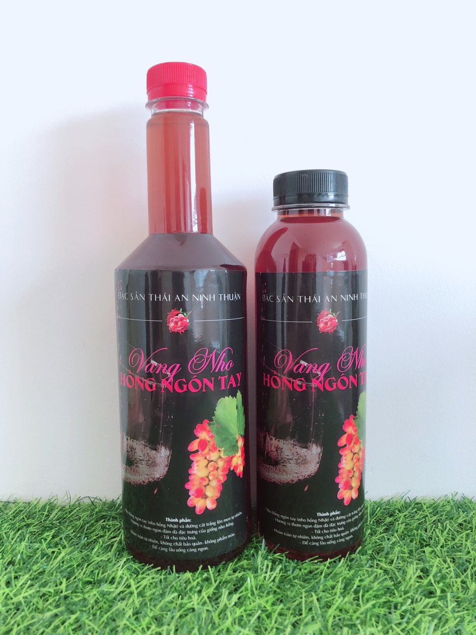 Nước nho hồng nhật lên men 500ml & 750ml