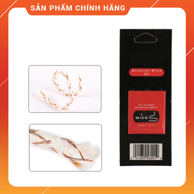 Tim Bấc Chuyên Dùng Cho Hộp Qụet Bật Lửa Xăng Bấc Đá Zippo Cao Cấp - Dễ Dàng Sử Dụng