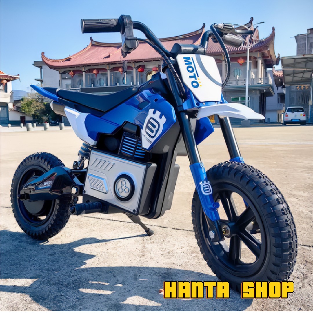 Xe Máy Điện Cào Cào Cho Bé 24V BDQ-6988, 5-15 Tuổi - Tốc Độ 20km/h