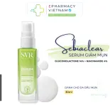 Serum SVR Sebiaclear Hỗ Trợ Giảm Mụn, Hạn Chế Thâm Cho Da Dầu Nhạy Cảm 30ml