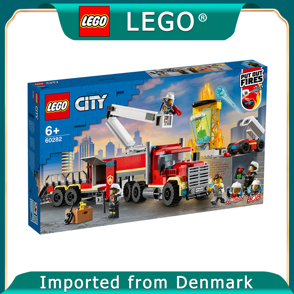 Giảm Giá Lego City Fire Command Force 60282 Building Block Set; Fun Fireman  Toy Building Block Building, Trẻ Em, Mới 2021 Đảm Bảo Chính Hãng Từ Đan  Mạch - Beecost