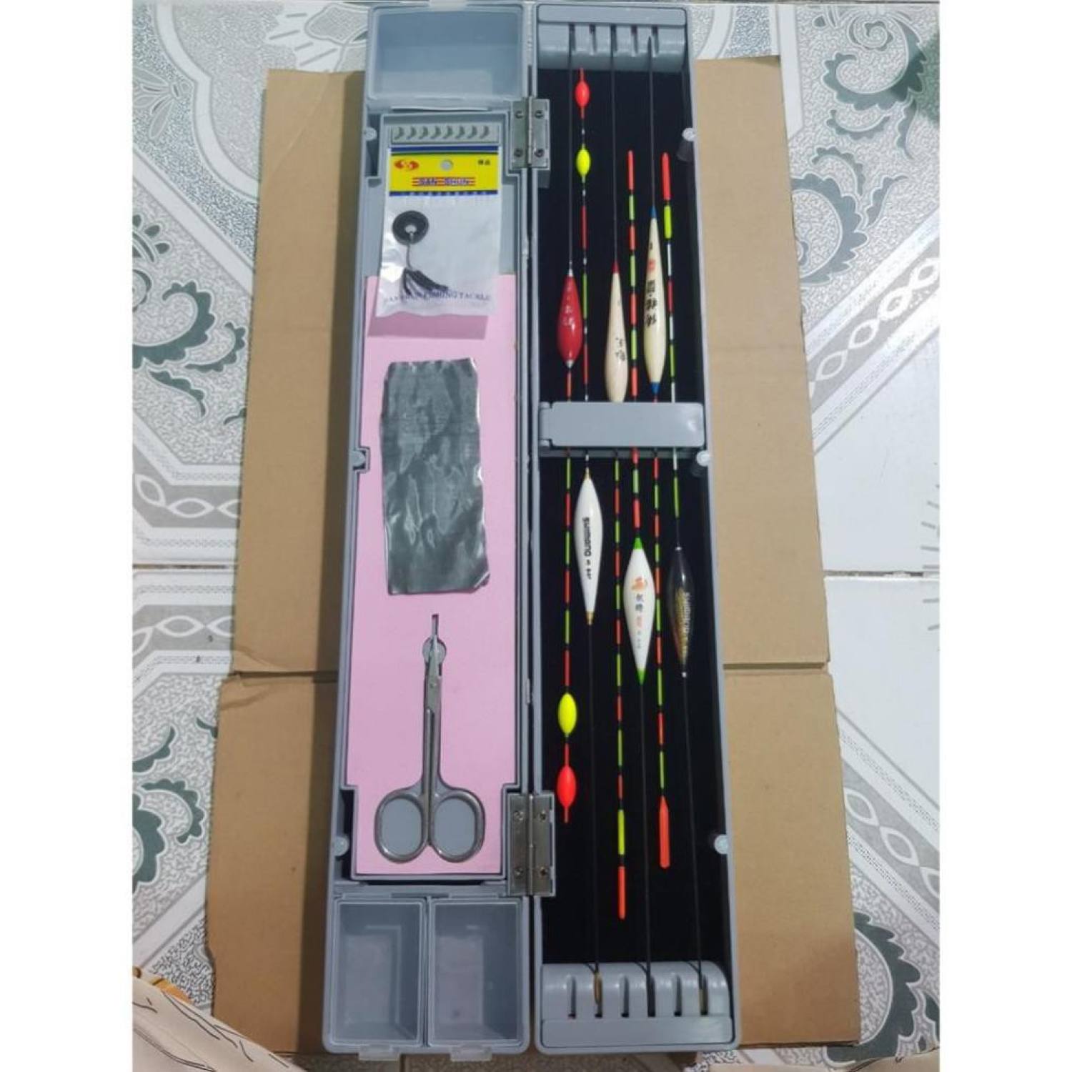 ⭐ combo hộp đựng phao xám câu cá