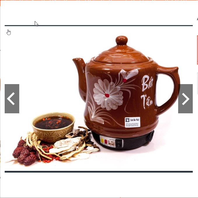 Ấm sắc thuốc tự động 3,2 lít Bát Tiên