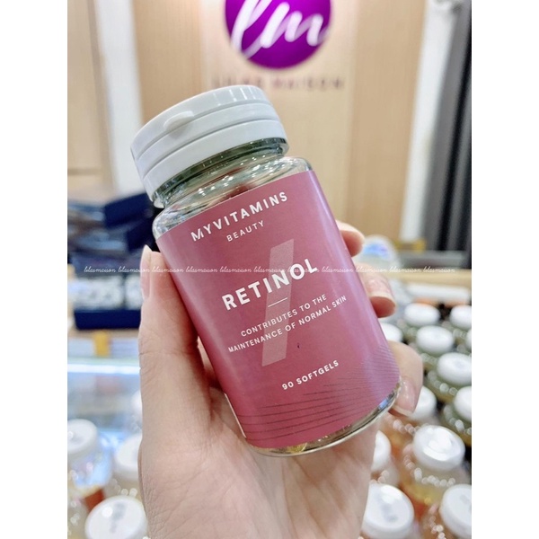 Viên uống Retinol UK Myvitamin 90 viên