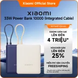 Xiaomi 33W Power Bank 10000mAh (Integrated Cable)