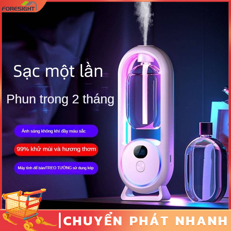 Máy Xịt Thơm Phòng Tự Động máy tinh dầu thơm phòng máy khuếch tán tinh dầu decor phòng ngủ khử mùi nhà tắm Sáng tạo không ồn