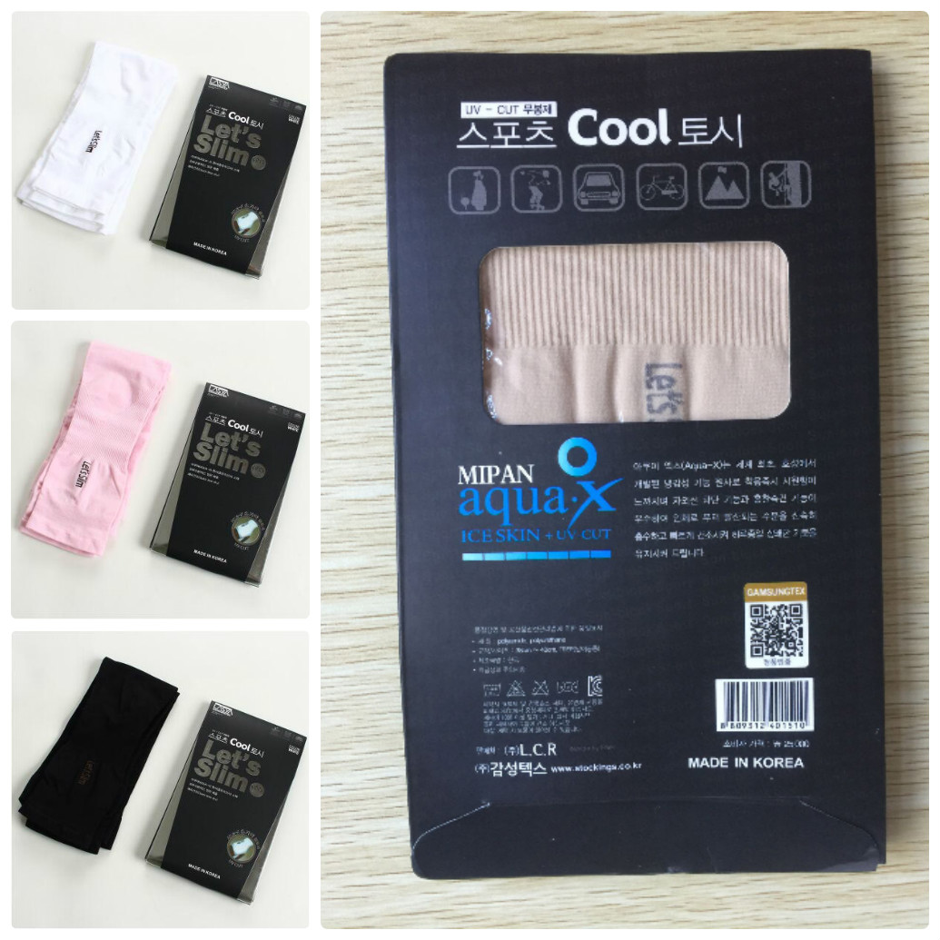 Bao tay chống nắng Let's Slim xỏ ngón chống tia UV, chất liệu co giãn dày dặn
