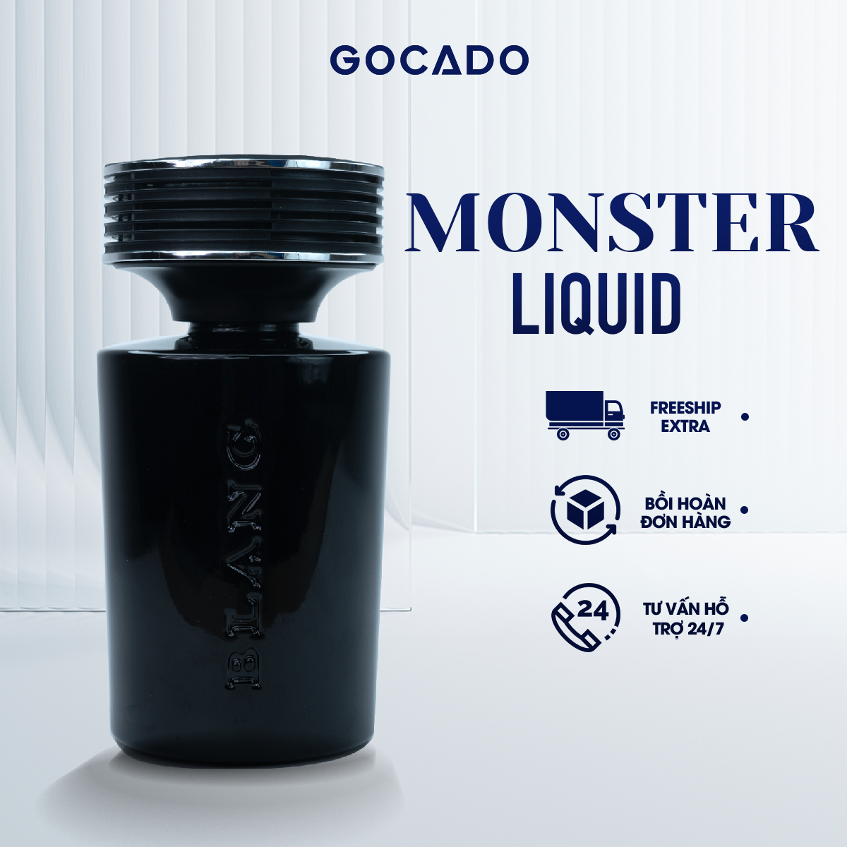 Nước hoa ô tô cao cấp gocado - monster liquid