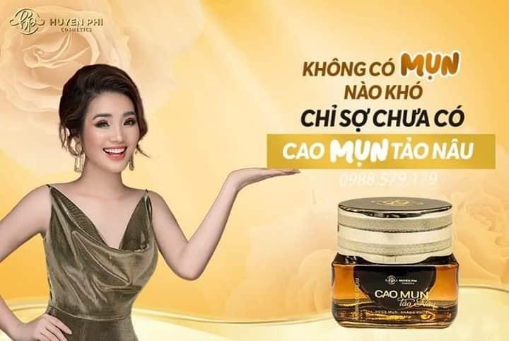 Cao mụn tảo nâu Huyền Phi HO7 Mỹ Phẩm Huyền Phi 8856 (Giá ưu đãi tặng kèm bông rửa Spa chỉ dành cho 20 khách) Với thành phần thiên nhiên giúp loại bỏ mụn, không xưng không đau, giúp bề mặt da thông thoáng. CAM KẾT HÀNG CHÍNH HÃNG 100%