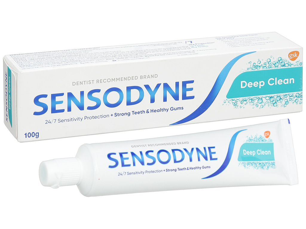 Kem đánh răng Sensodyne Deep Clean Toothpaste 100g úc châu pharmacy