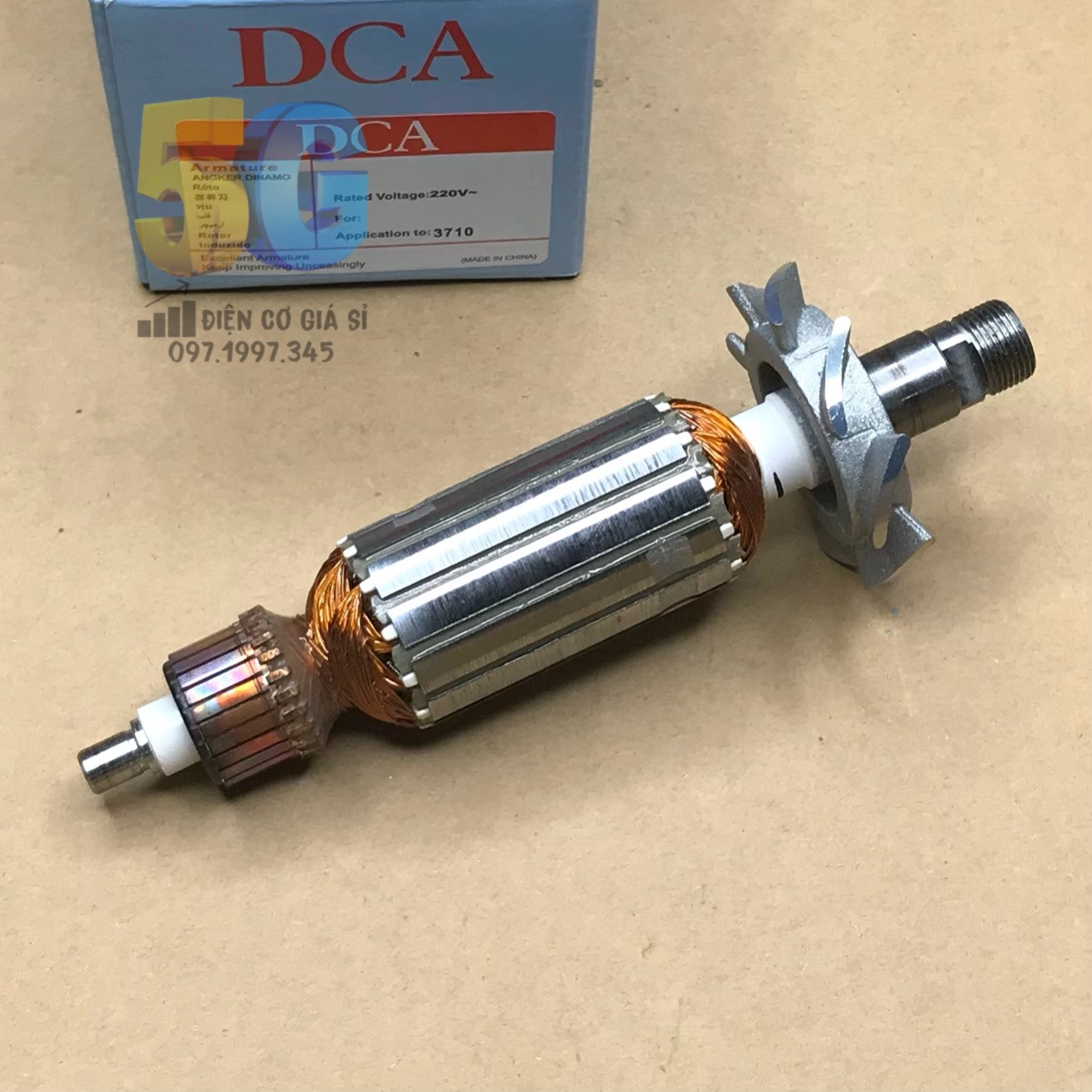Rotor máy soi mt370 mt372 | ruột máy phay mt370 mt372 chính hãng dca 3710