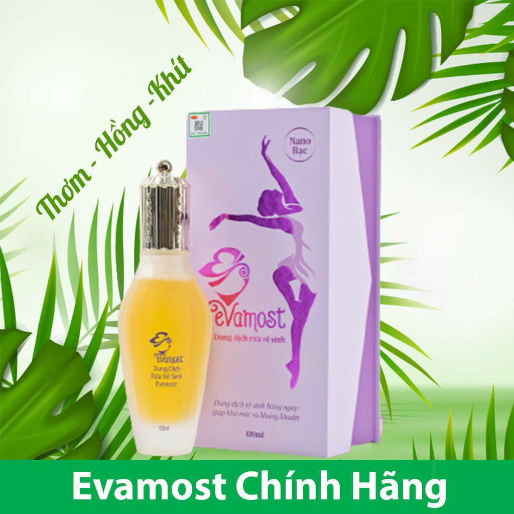 Dung dịch vệ sinh phụ nữ Evamost, tinh chất rửa vệ sinh , làm hồng vùng kín Evamost chính hãng