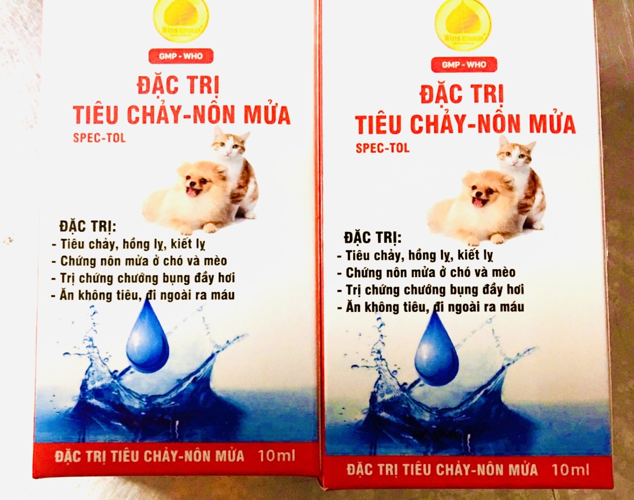 [MỚI] ĐẶC TRỊ TIÊU CHẢY NÔN MỬA CHO CHÓ MÈO