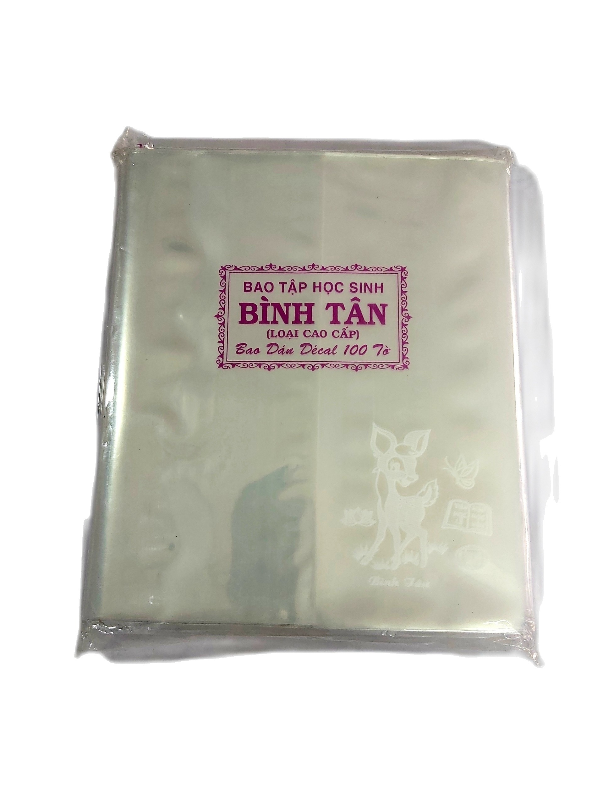Set 20 Bìa kiếng bao Tập Vở con Nai Bình Tân