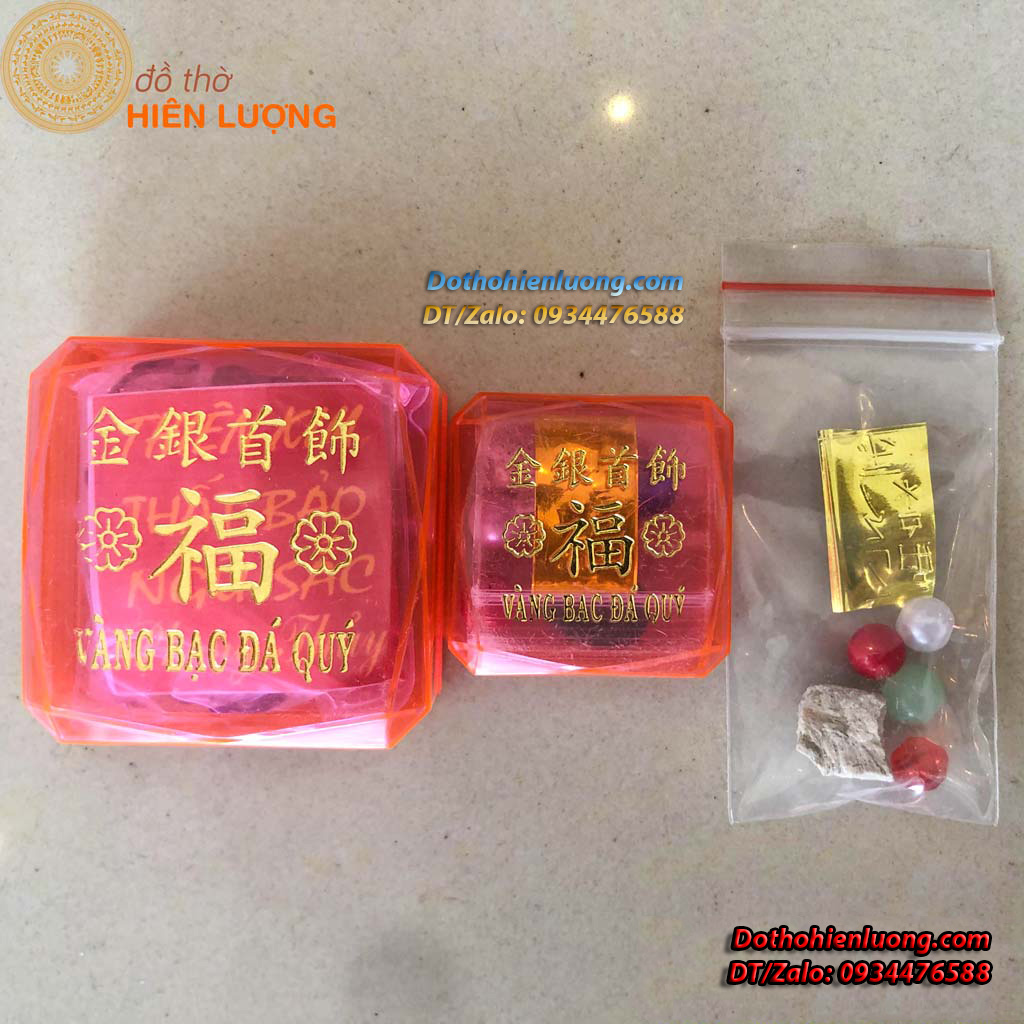 Bộ cốt thất bảo cho bát hương thần tài, bát tụ bảo giá bán buôn toàn quốc