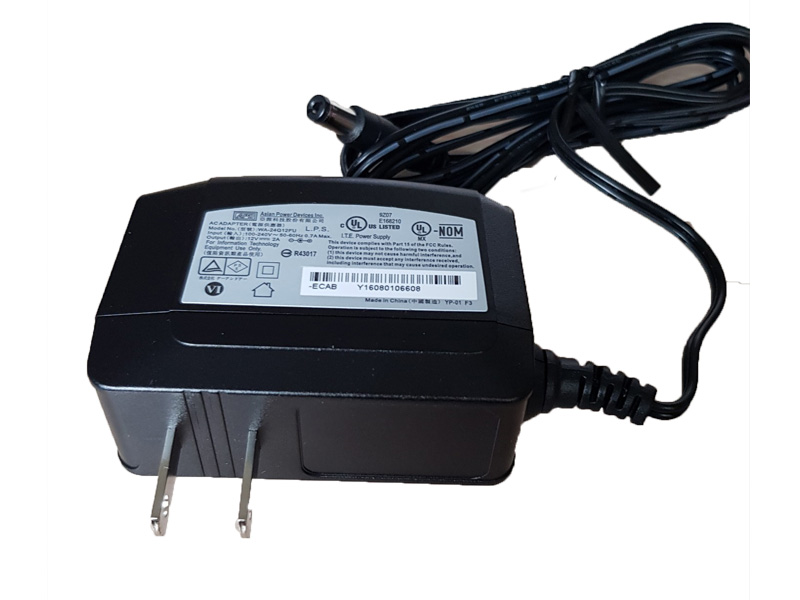 Adapter 12V 2A (5.5x2.1mm) cho bo đa năng LCD xài màn hình laptop (zin)