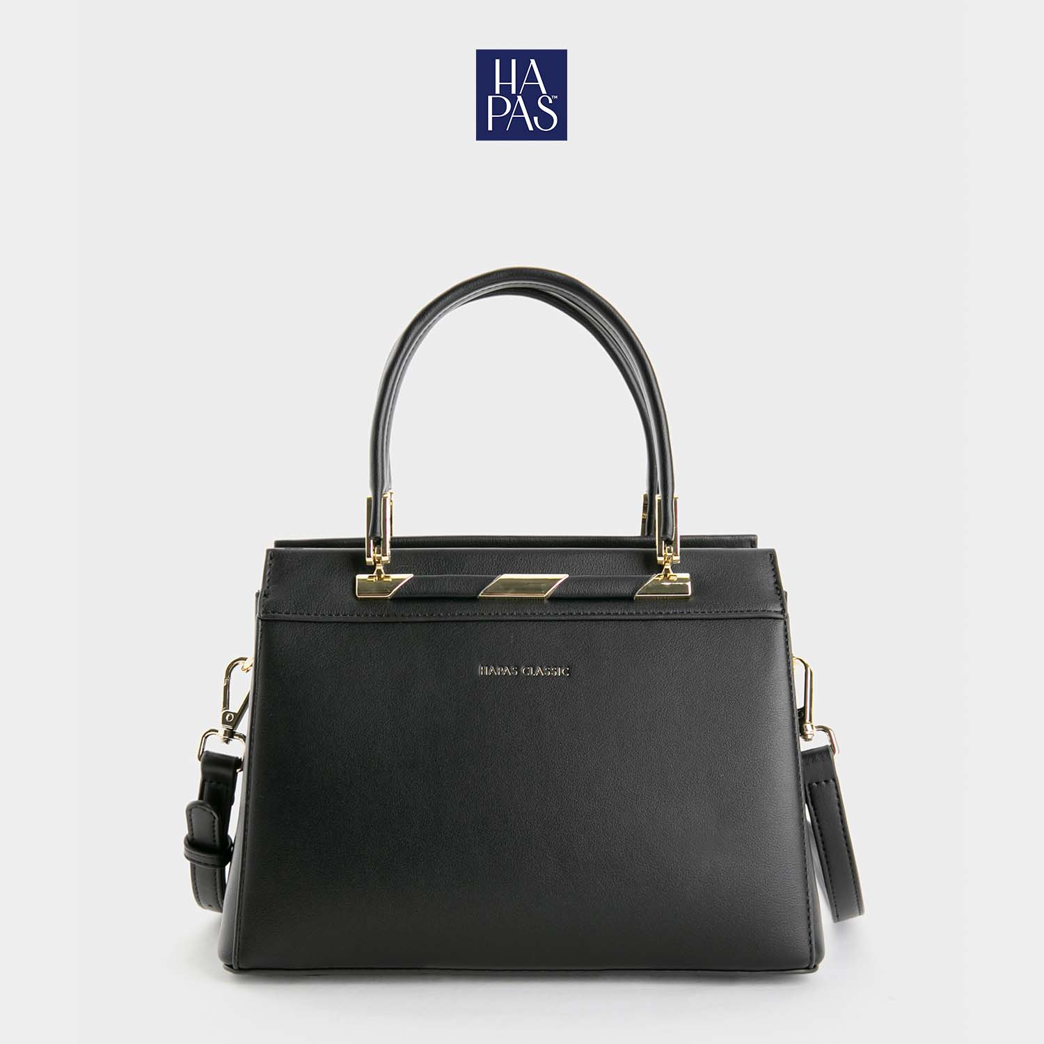 Túi Xách Nữ Cầm Tay Classic Thanh Ngang Sz 27 HAPAS - TXT221107