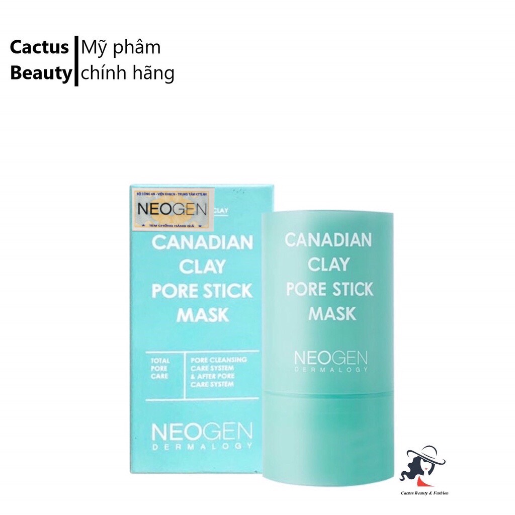 [HCM]Thanh lăn mụn đầu đen Neogen Canadian Clay Pore  Stick Mask