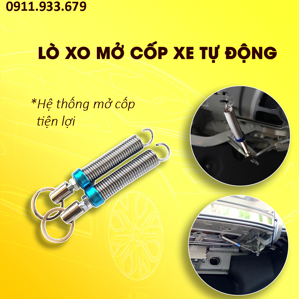 [HCMLò xo cho xe ô tô, lò xo nâng cốp tự động cho dòng xe Sedan giá 1 lò xo hàng bằng thép không gỉ dễ dàng lắp đặt mang lại nhiều tiện ích.