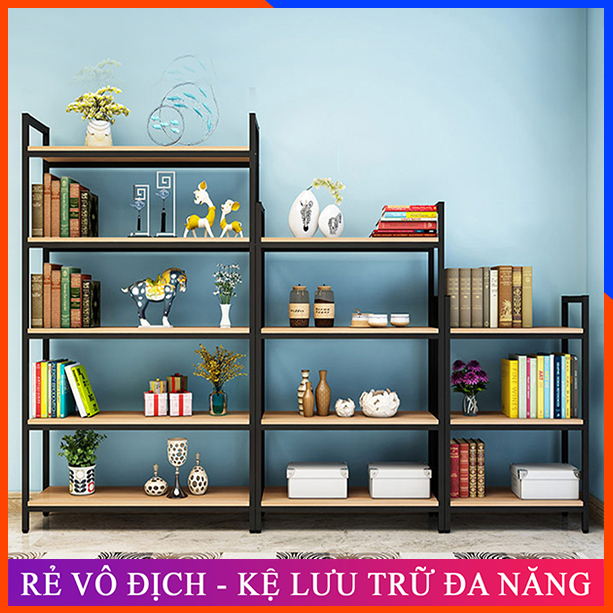 [Rộng 1,2M] Kệ sắt để đồ đa năng chống han gỉ chịu tải cao phù hợp trưng bày shop, lưu trữ hàng hóa, kệ để đồ nhà bếp, lò vi sóng, đò gia dụng