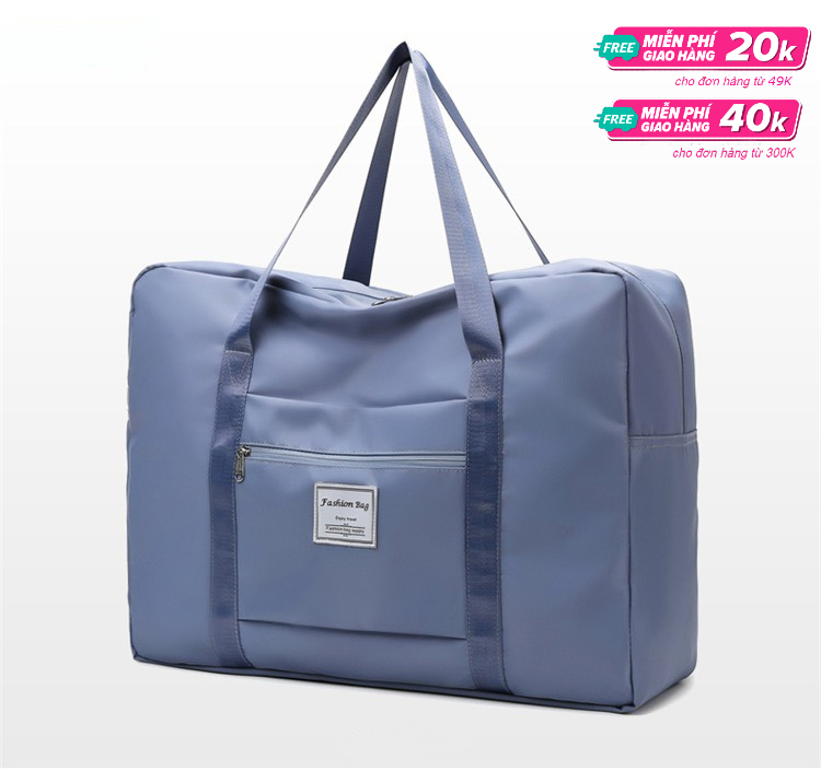 Túi xách du lịch chất liệu vải dù chống thấm bền đẹp size 55cm