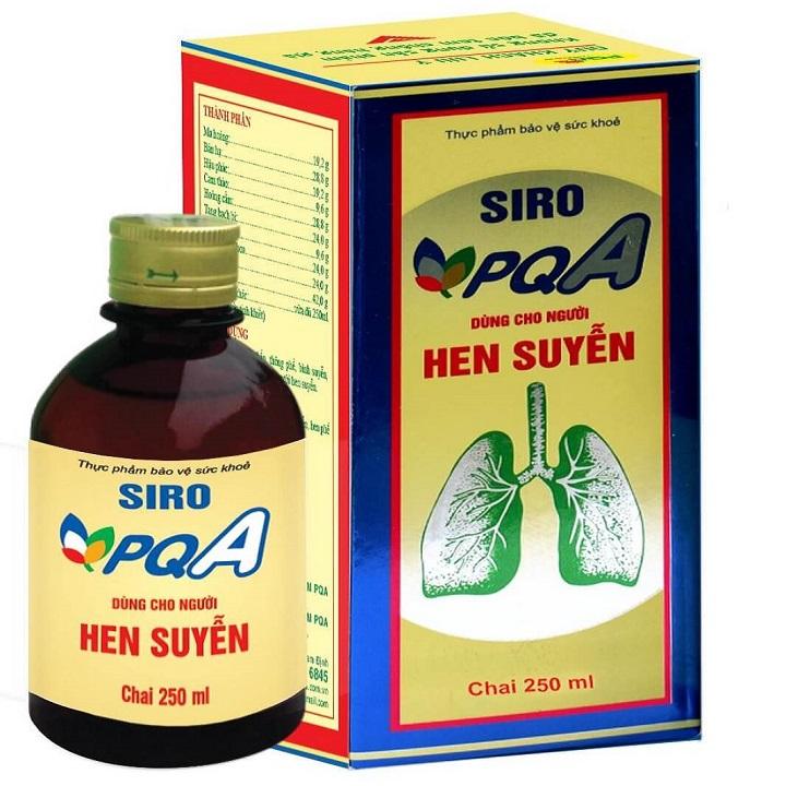 Siro pqa hen suyễn dùng cho người bị hen suyễn, hen phế quản, viêm phế quản mãn tính kinh niên - hoàn toàn bằng thảo dược - an toàn tuyệt đối