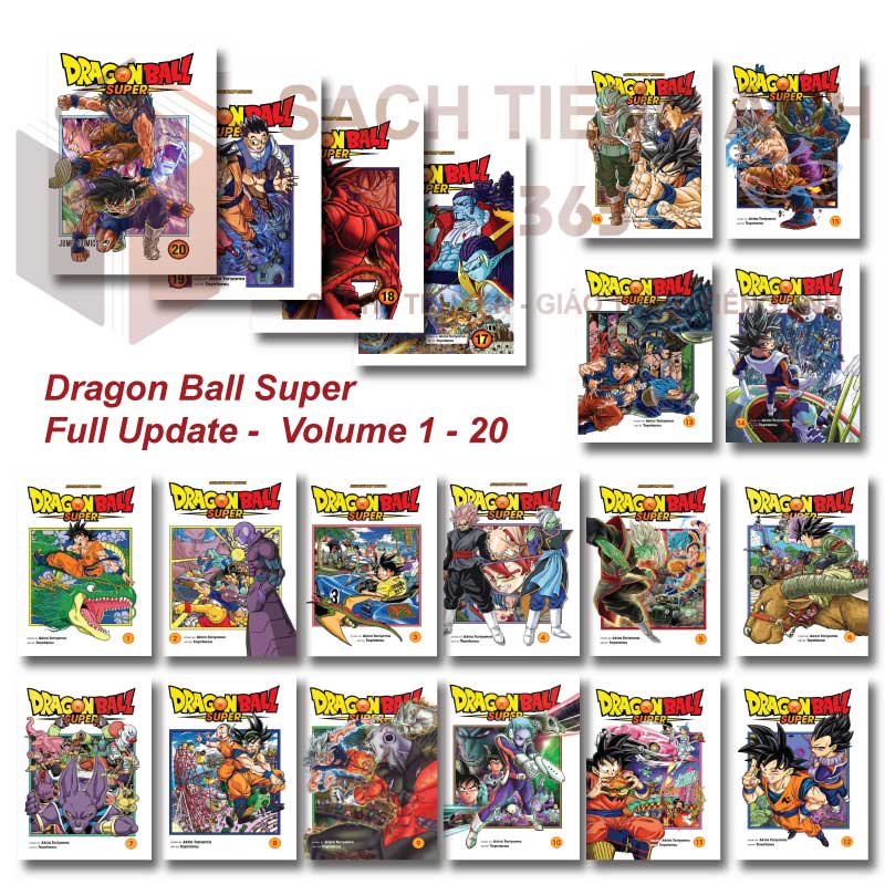 Truyện Manga T.Anh - Dragon Ball Super - Vol 1-20