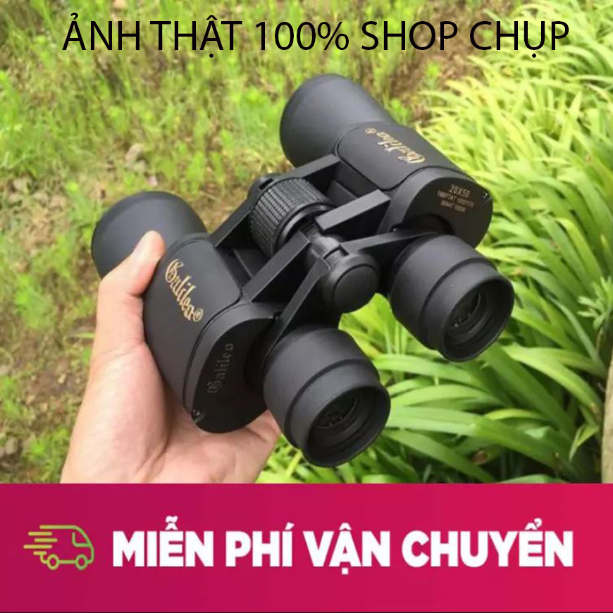 [HCM][ ẢNH THẬT ] Ống Nhòm ĐÔI  Ống Nhòm Đêm  Ống Nhòm Chuyên Dụng -  ỐNG NHÒM ĐẶC CHỦNG QUÂN ĐỘI MỸ GALILEO 20X50  Ống Nhòm Du Lịch 2 Mắt Chuyên Dụng Xuyên Đêm nhìn Xa Siêu Nét  Góc Nhìn Rộng Độ Bền Cao