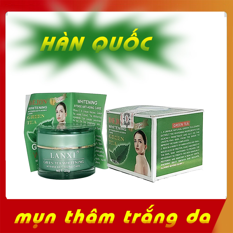 Kem mụn dưỡng trắng tái tạo da giữ ẩm chống nắng Cherry Hàn quốc 25g