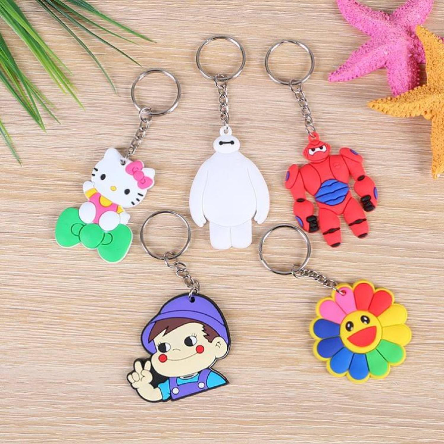 Móc khóa quà tặng nhiều hình dễ thương móc khóa buôn sỉ