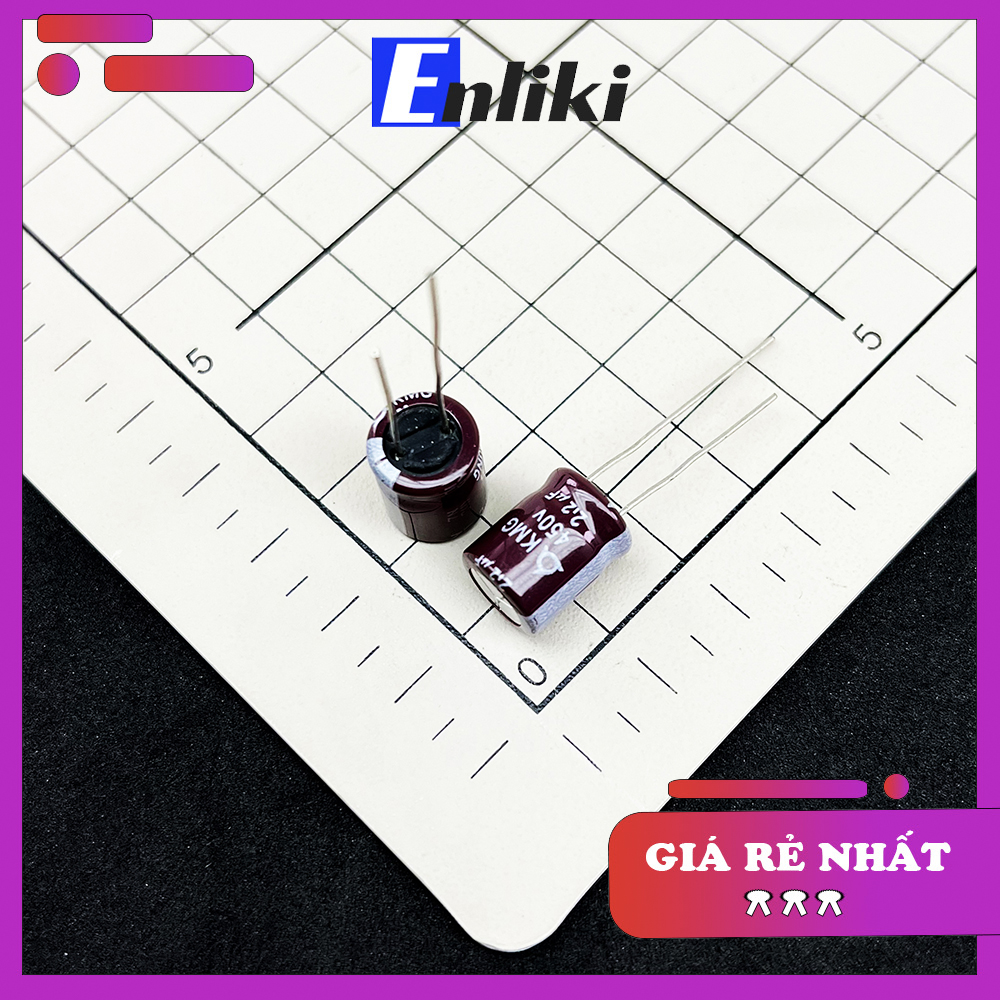 Tụ hóa 2.2uf 450v samyoung 10x12mm