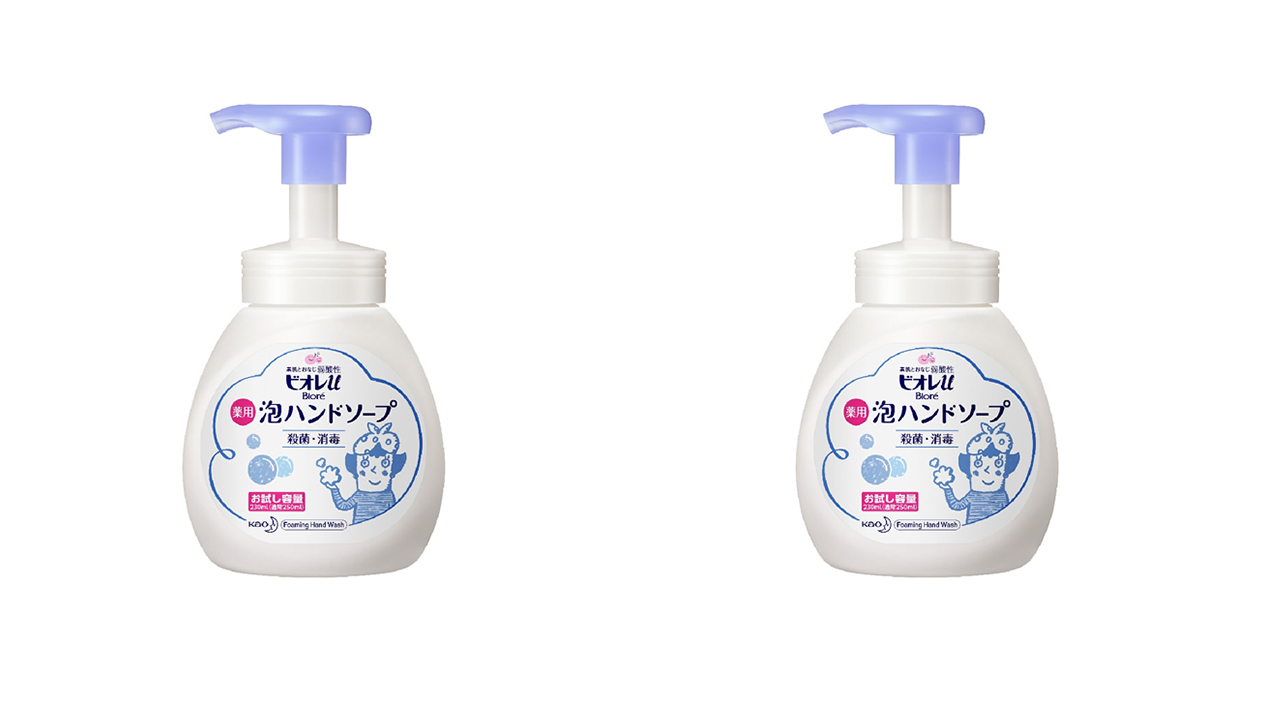 Combo 2 chai Nước rửa tay tạo bọt Biore 230ml Nhật Bản