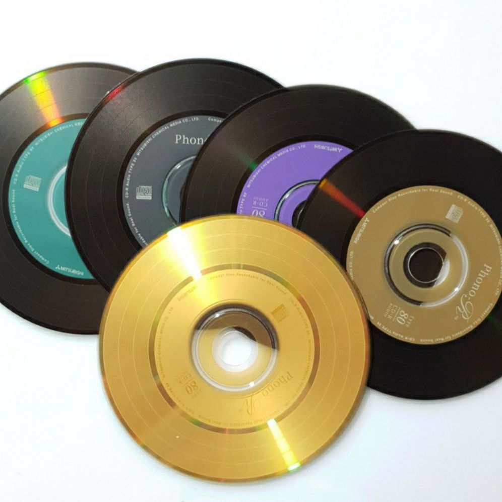 Block 10 đĩa CDR trắng phono không hộp