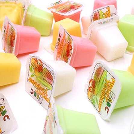 1kg thạch sữa chua trái cây đức hạnh ngon mê ly