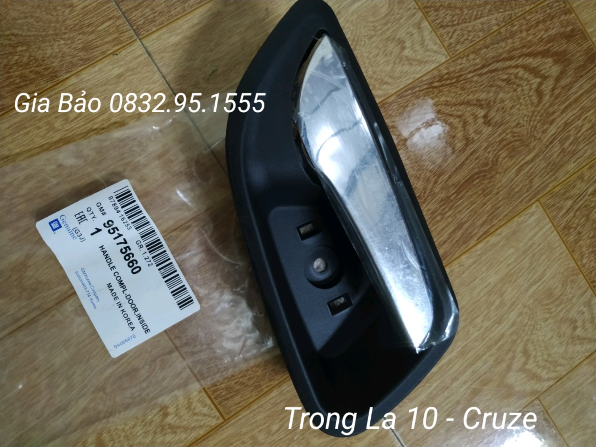 Tay cửa trong lacetti 10 - 15 cdx , cruze