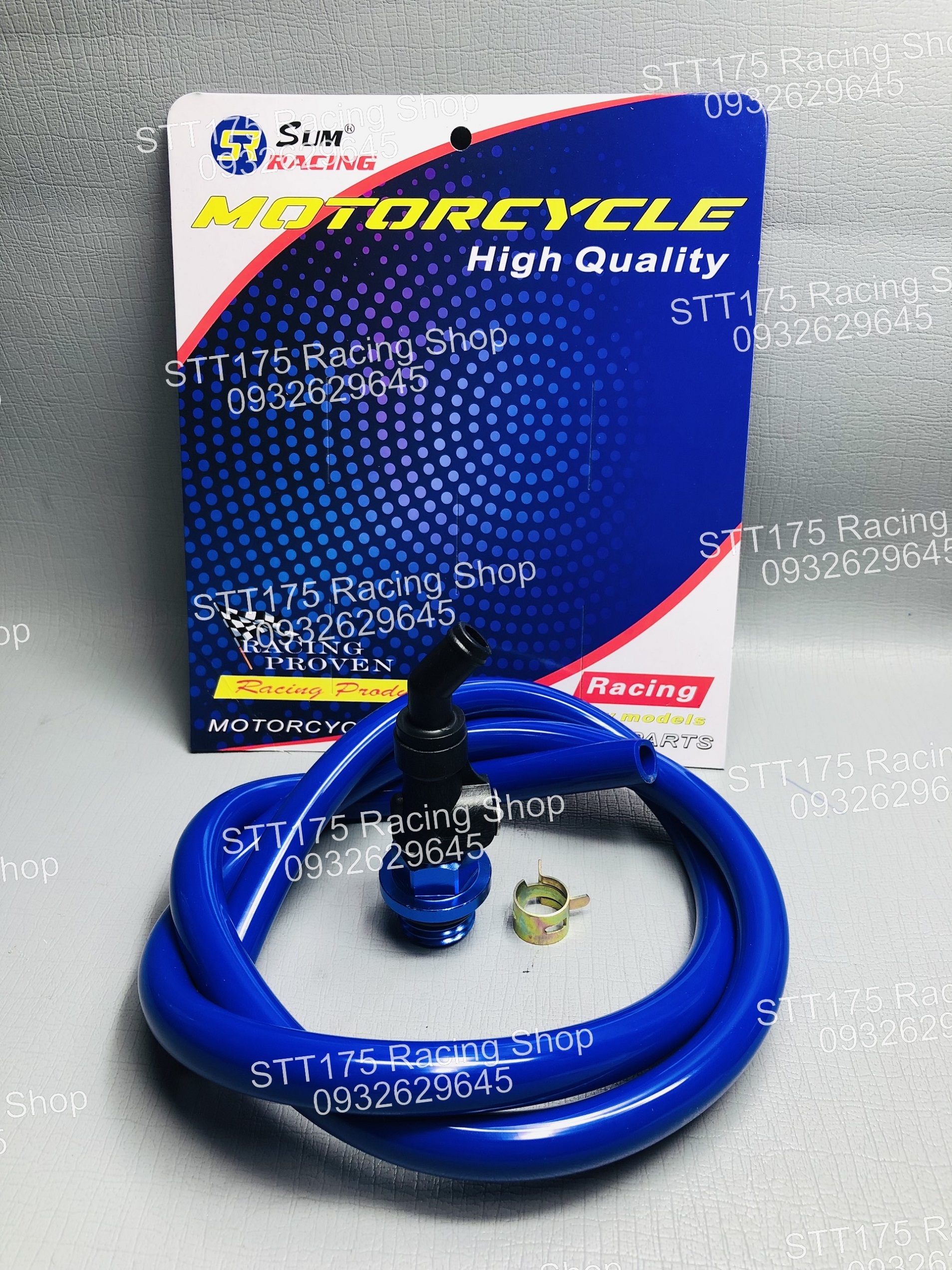 Ống thông hơi nhớt Sum Racing - Xanh dương