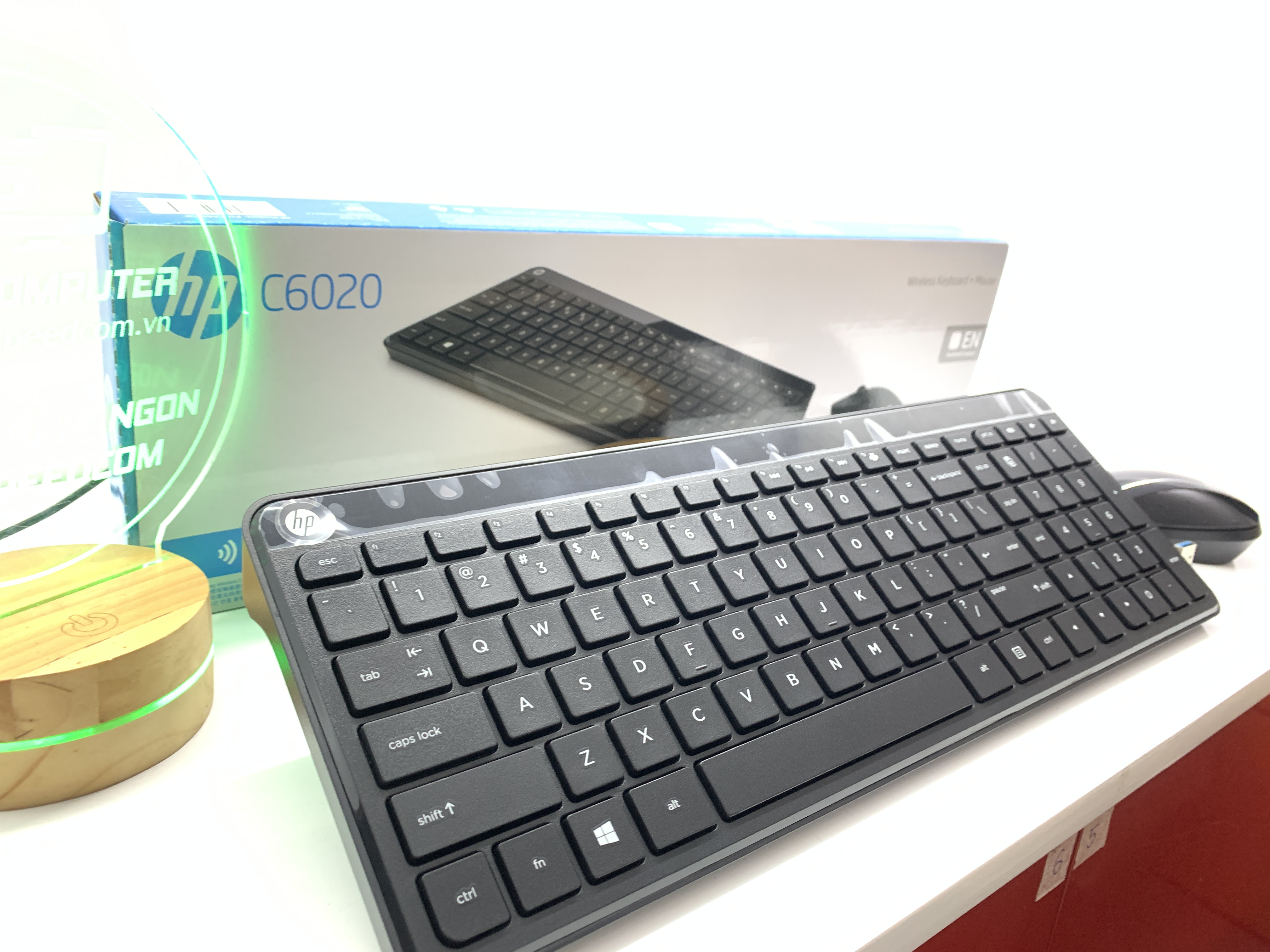 Bộ phím chuột không dây hp c6020