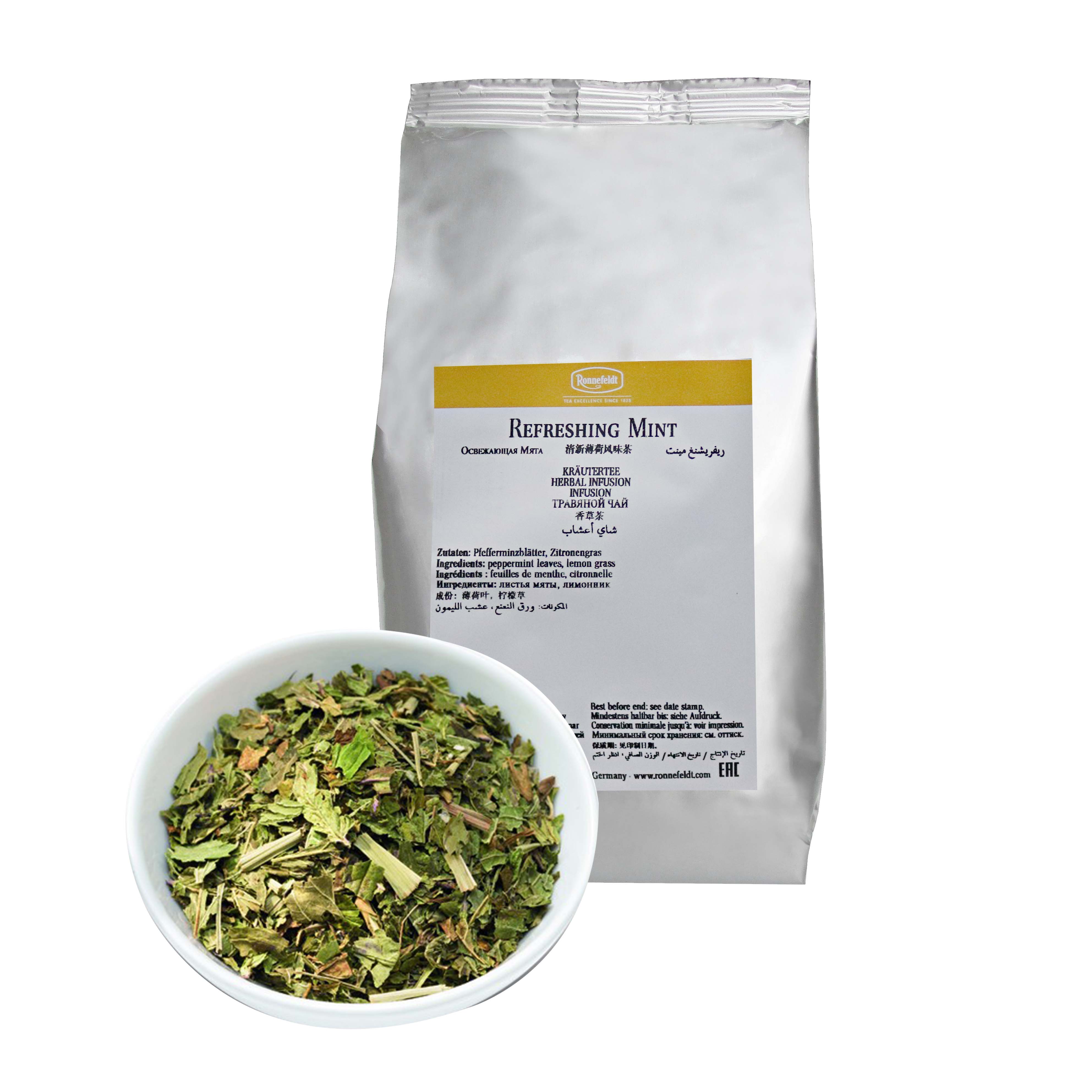 Trà Ronnefeldt Refreshing mint loose tea 100gr