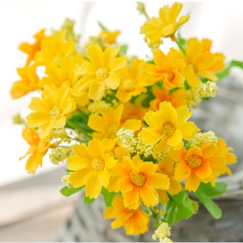Chùm hoa cánh bướm 25-30 hoa vải lụa liz57