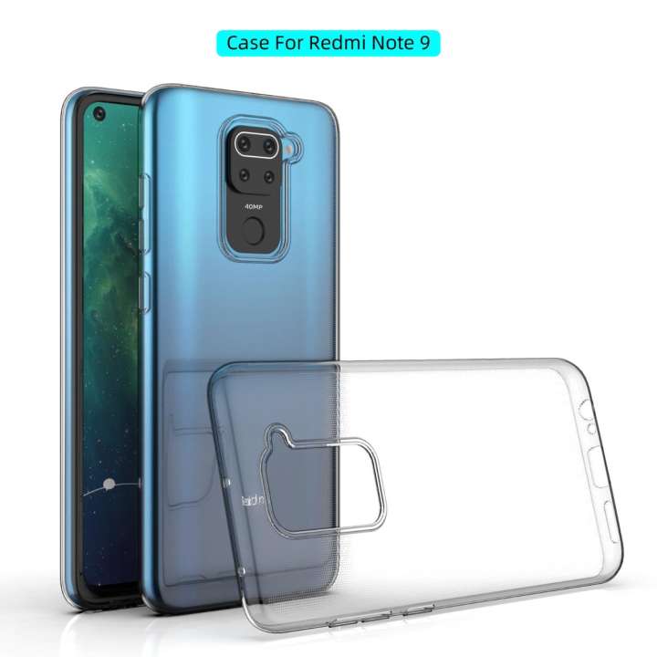 Ốp Lưng Silicon Trong Suốt Cho Xiaomi Redmi Note 9