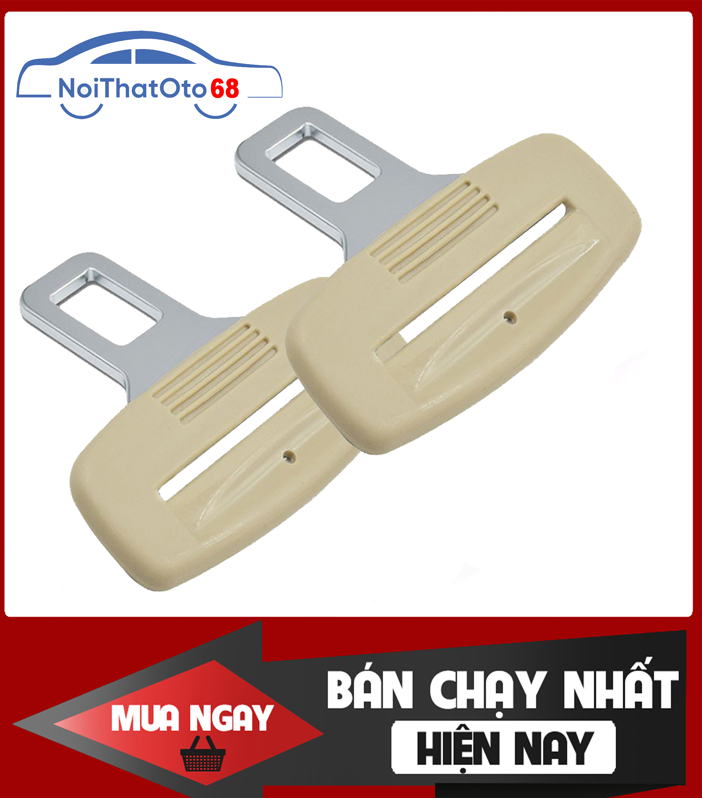 Chốt cài dây an toàn ôtô, xe hơi đẹp, cao cấp